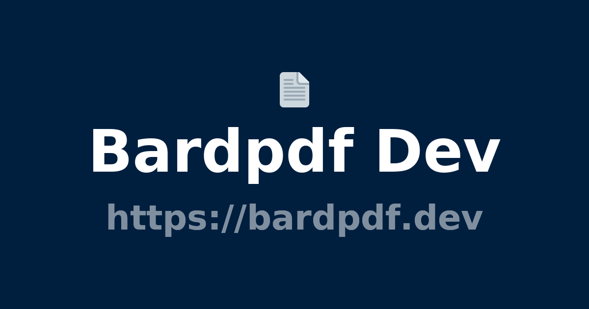 bardpdf
